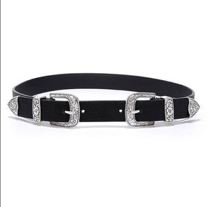 LULUS Sweet Melody Double Buckle Belt